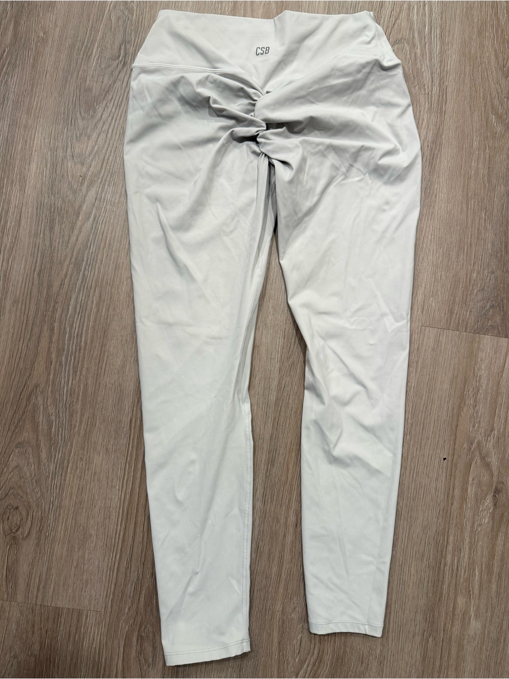 Scrunch Light Gray Leggings